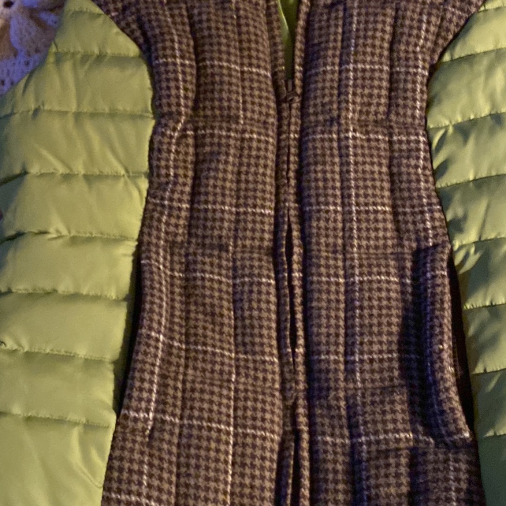New Ruff Hewn Quilted Wool Houndstooth Vest